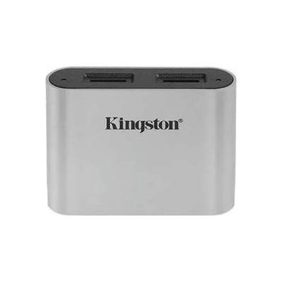 Kingston Workflow microSD Reader (silber/schwarz)