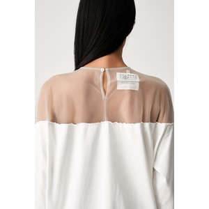 MM6 Maison Margiela блуза с дълги ръкави дамска (S62GD0213.M20108)