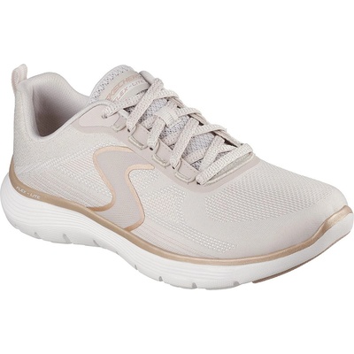 Skechers Дамски маратонки Skechers Womens Flex Appeal 5.0 Slip On Trainers - Natural/Gold