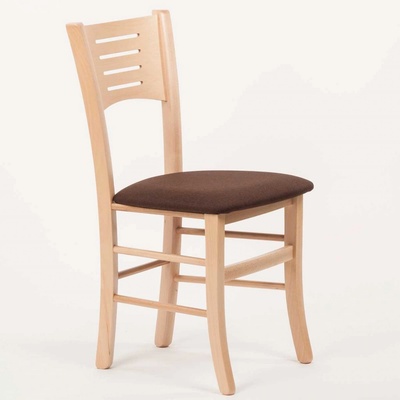 ITTC Stima Verona s čalouněným sedákem Buk / Lux hnědá 12