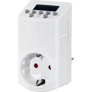 Hama Таймер за контакт Hama Mini, 20 програми, защита от деца, бял (HAMA-223306)