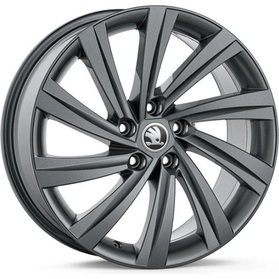 Škoda Perseus 7,5x18 5x112 ET48 anthracite – Zboží Mobilmania