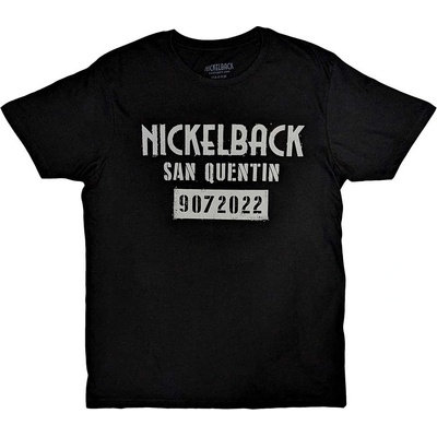 Nickelback tričko San Quentin čierne