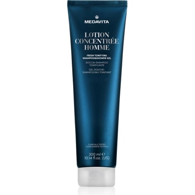 Medavita Lotion Concentree Homme Fresh Tonifying Shampoo & Shower Gel душ гел и шампоан 2 в 1 300ml