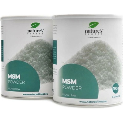 NaturesFinest MSM powder 2 x 100 g