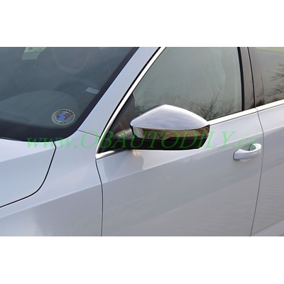 Škoda Octavia III-Kryty zrcátek nerez chrom 2 ks O3-MRC