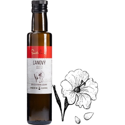 Santelini Ľanový olej 250 ml