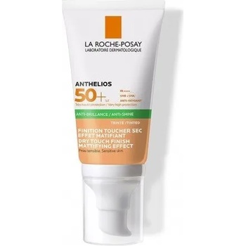 Image 1 of La Roche-Posay Слънцезащитен крем - гел тониран , матиращ , La Roche Posay Anthelios XL Dry Touch Gel-Cream Anti-Shine Tinted Pump SPF50+ 50ml