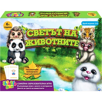 Thinkle Stars Детска образователна игра Thinkle Stars "Светът на животните" - Код F1054 (F1054-8901137227082)