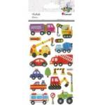 TITANUM Convex Decals Utility Vehicles Mix 17pcs