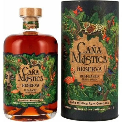 Caña Mistica Reserva 40% 0,7 l (tuba)