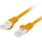 Lanberg Пач кабел Lanberg PCU6-10CU-0025-O, U/UTP, Cat. 6, 0.25m, оранжев (PCU6-10CU-0025-O)