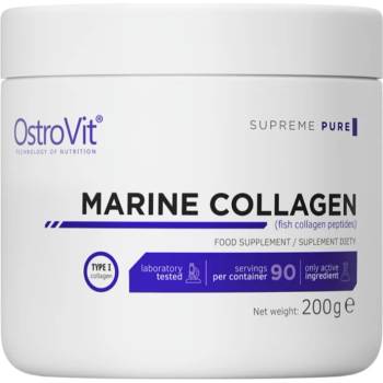 OstroVit Marine Collagen, неовкусен, 200 g, OstroVit
