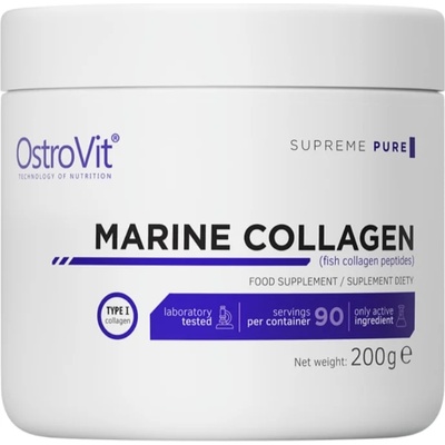 OstroVit Marine Collagen, неовкусен, 200 g, OstroVit