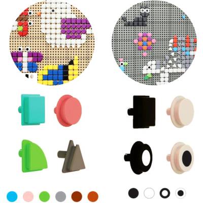Masterkidz Geometrické prvky 256 ks