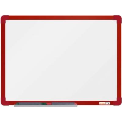 boardOK Magnetická tabule 60 x 45 červený rám