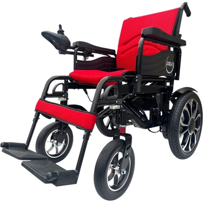 Zoela 6004 Elektrický skládací invalidní vozík Černý rám Černý rám