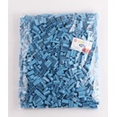 Q-bricks kostky 4x2 světle modré 1000 ks