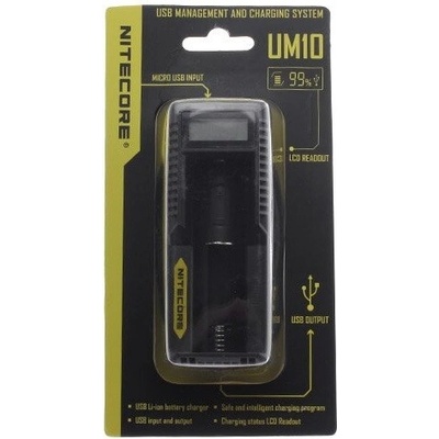 Nitecore Univerzální nabíječka pro články UM10 LCD