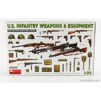 Miniart Príslušenstvo Equipaggiamento Militare Vojenské zbrane a vybavenie USA / 1:35