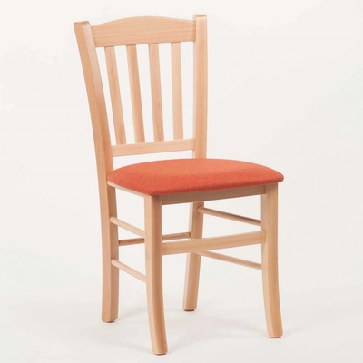 ITTC Stima Pamela s čalouněným sedákem buk / Lux terracotta 10