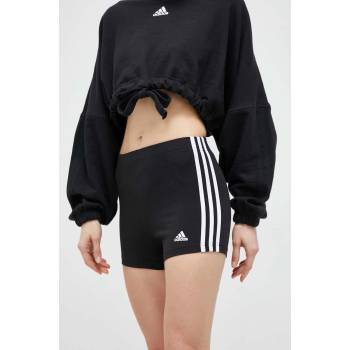 adidas Къс панталон adidas в черно с десен с висока талия (IC0757)