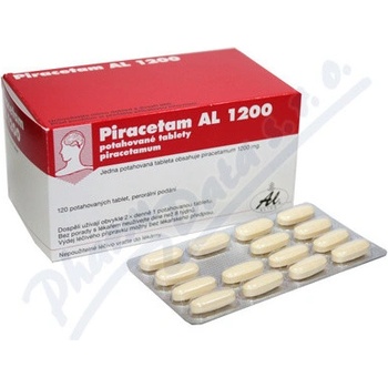 PIRACETAM AL POR 1200MG TBL FLM 120