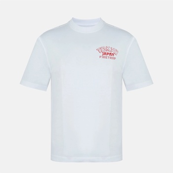 Firetrap Тениска Firetrap Men's Tokyo Oversized T-Shirt - White