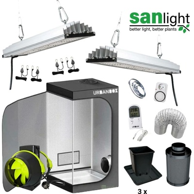 Higarden LED Set 60W Trafika 60x60x160cm – Zboží Mobilmania