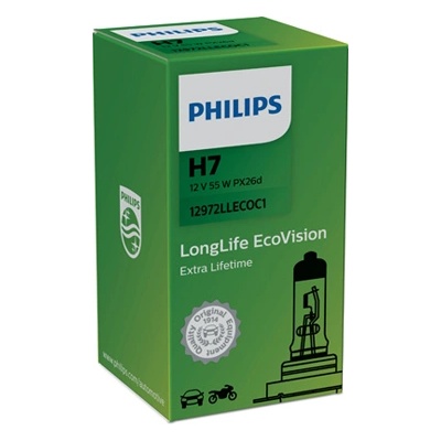 Philips Крушка, фар philips h7, 12v, 55w, 1 бр