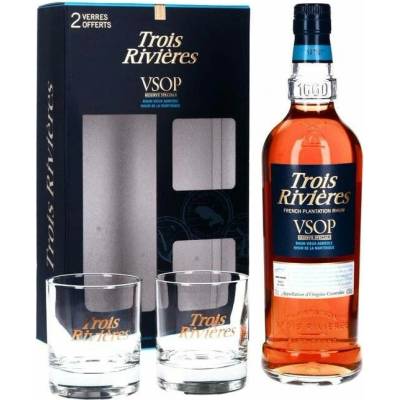 Trois Riviéres VSOP Réserve Spéciale 40% 0,7 l (dárkové balení 2 sklenice)