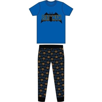 Batman pánské pyžamo kr.rukáv modro černé