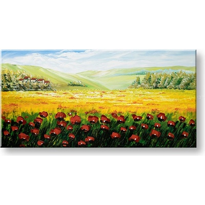 Autorská reprodukcia na plátne KRAJINA - 140x70 cm