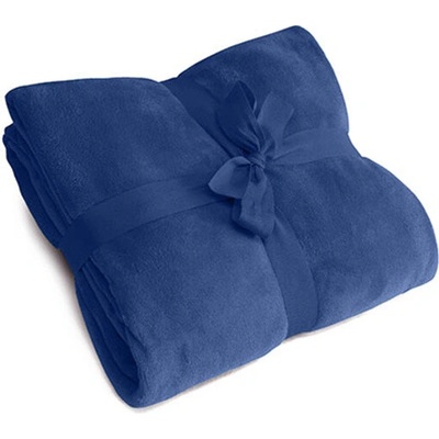 L-Merch Fleecová deka NT750 Navy Blue 220x150