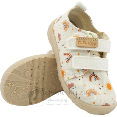 D.D.Step Barefoot plátenky C086-61515A White