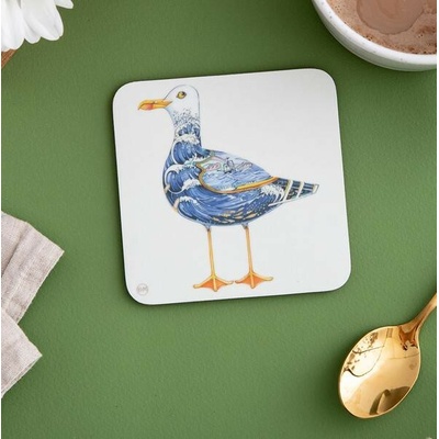 The DM Collection Tácek pod sklenici Seagul racek 9x9cm