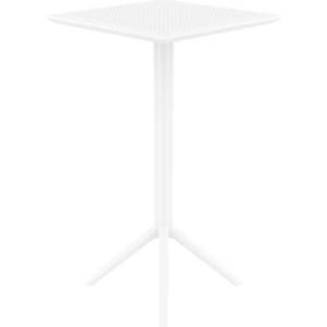 Bogdan Furniture Am Маса Бар Скай 60/60/110h сгъваема бяла
