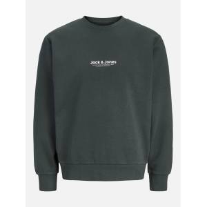 JACK & JONES Блуза Jack and Jones Men's Crew Neck Sweatshirt - Forest River