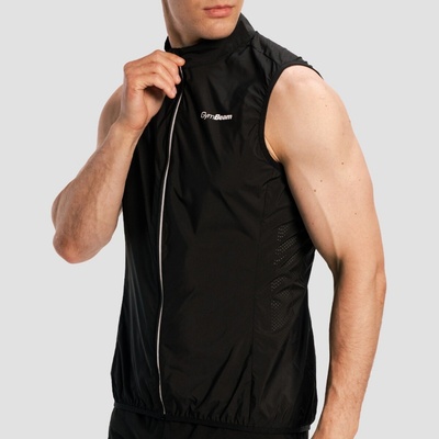 GymBeam pánská běžecká vesta Pulse X black