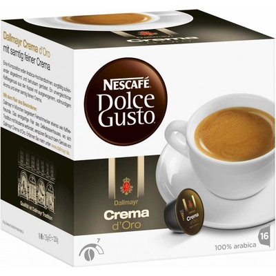Nescafé Dolce Gusto Dallmayr Crema d'Oro kávové kapsule 16 ks
