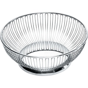 Alessi Кошница за плодове 826 24 см, сребърен, неръждаема стомана, Alessi (AL82624)
