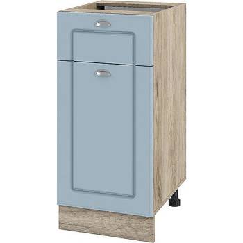 ИРИМ Долен кухненски шкаф Сити АРФ-Деним мат-06-24 десен 40 см