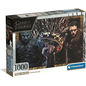 Clementoni - Puzzle Game Of Thrones - 1 000 piese