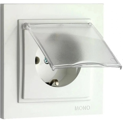 Mono Electric КОНТАКТ БЯЛ С КАПАК mono despina (8680453039882)