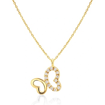 SAVICKI Колие с пеперуди savicki: злато, диаманти