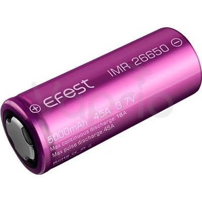 Efest Batéria IMR 26650 5000mAh 40A fialová