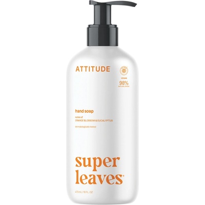 Attitude Super Leaves Pomerančové listy přírodní tekuté mýdlo s detoxikačním účinkem 473 ml