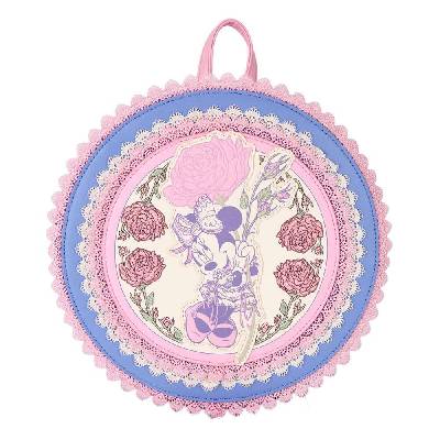 Раница Loungefly Disney By Minnie Floral and Lace Mini Backpack - Pink (Multicolor)