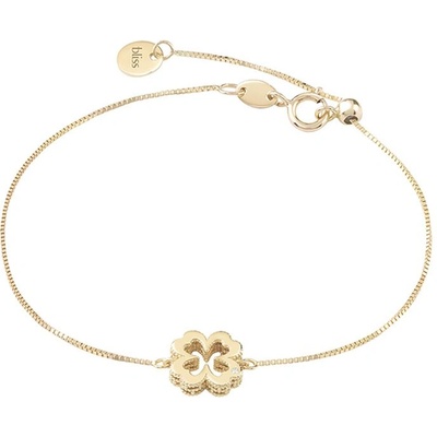 Bliss Златна дамска гривна с диаманти Bliss 20104356 (20104356)