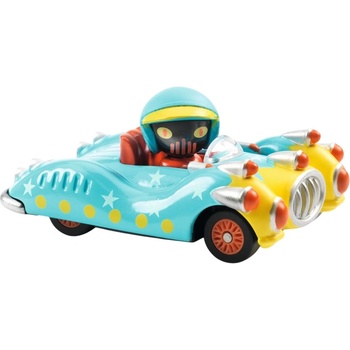 DJECO Метална количка Djeco Crazy Motors - Синя пушка (DJ05490)